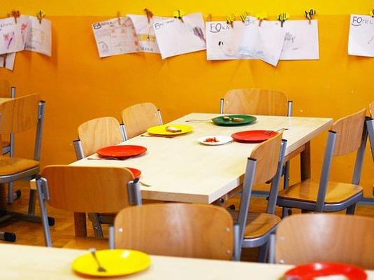 Kindergarten Essen Tisch